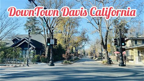 Downtown Davis California Drive Youtube