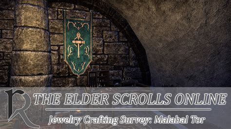 ESO Jewelry Crafting Survey Malabal Tor YouTube