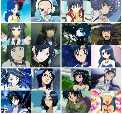 Blue Haired Anime Characters Anime Fan Art 34758214 Fanpop