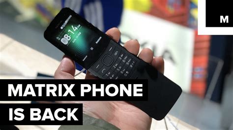 The Matrix Phone Is Back And Its Ridiculous Youtube