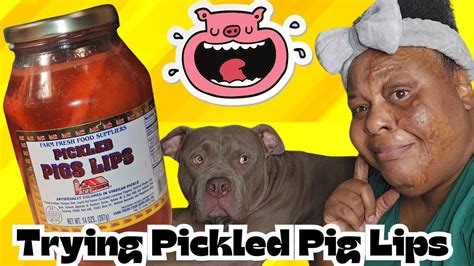 Lynn And Nova Try Pickled Pig Lips For The First Time Youtube