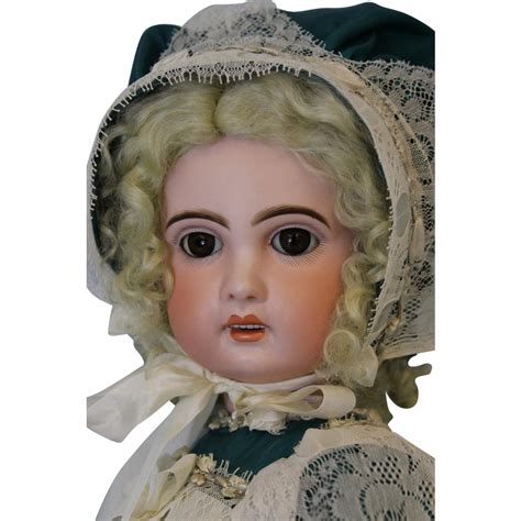 24 1907 Tete Jumeau Antique French Bisque Doll Marked Head And Body