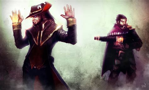 Twisted Fate vs Graves | LoLWallpapers