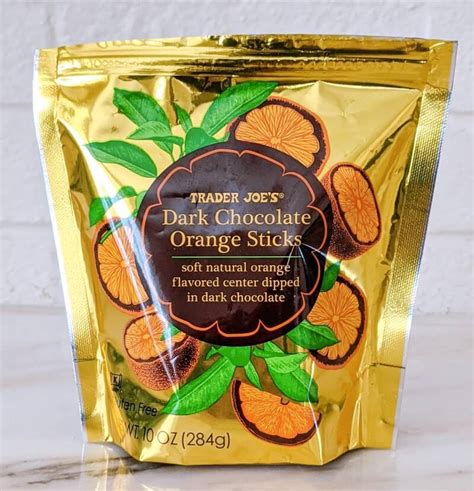 Trader Joes商品レビュー ゼリー状のオレンジジャムがたっぷり入ったチョコ！ Dark Chocolate Orange