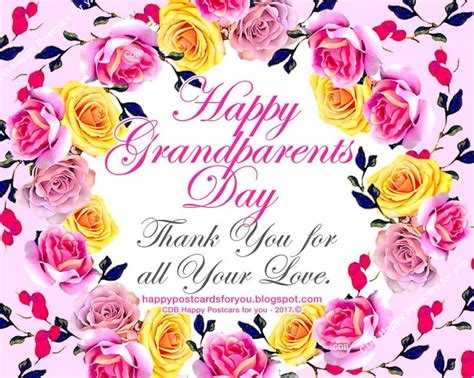 A zillion hugs just aren't enough for grandparents who do such special stuff and always make me feel so very loved. Greeting card 🌼🌸🌺 HAPPY GRANDPARENTS DAY! Thank You for ...