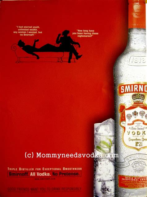 Vodka And Vintage Ads By Mommy Needs Vodka Smirnoff Vodka Therapy Ad