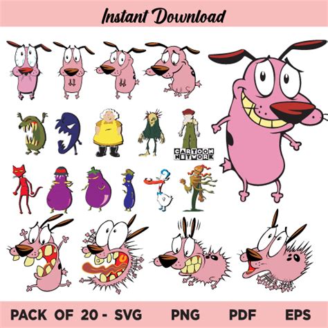Courage The Cowardly Dog Color