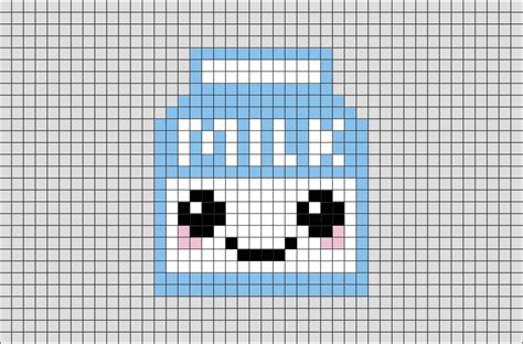 Milk Pixel Art Brik