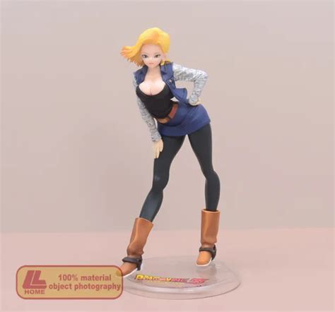 Anime Dragon Ball Z Super Android 18 Hot Cute Girl Figure Statue Doll Toy T C 23 74 Picclick