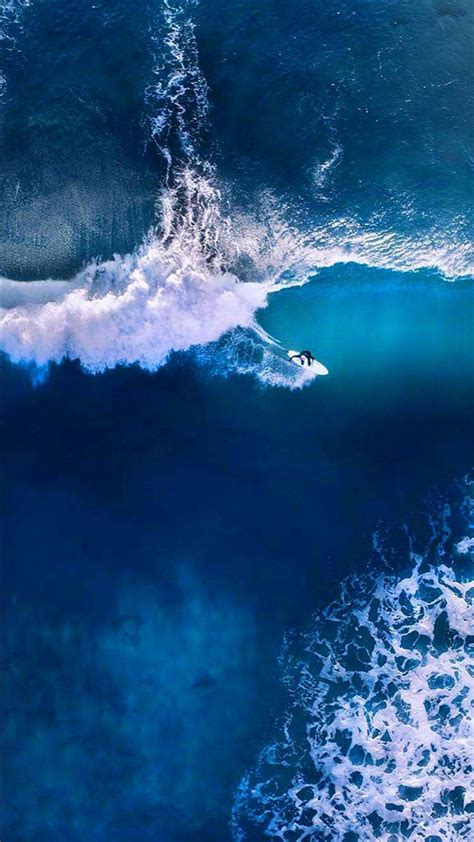 Surfing In Ocean Iphone Wallpaper Iphone Wallpapers