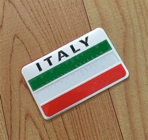 Italy Italian National Flags Car Stickers Automobile Motorcycle