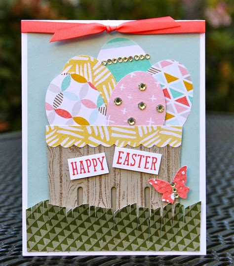 Handmade easter card kit, stampin' up! Krystal's Cards: Stampin' Up! Berry Easter Basket Card