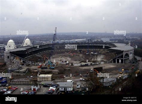 Wembley Stadium Demolition Stock Photo 107061372 Alamy