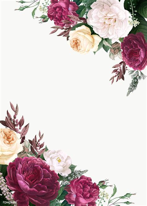 Create beautiful wedding invitations in canva. Floral design wedding invitation mockup | Royalty free ...