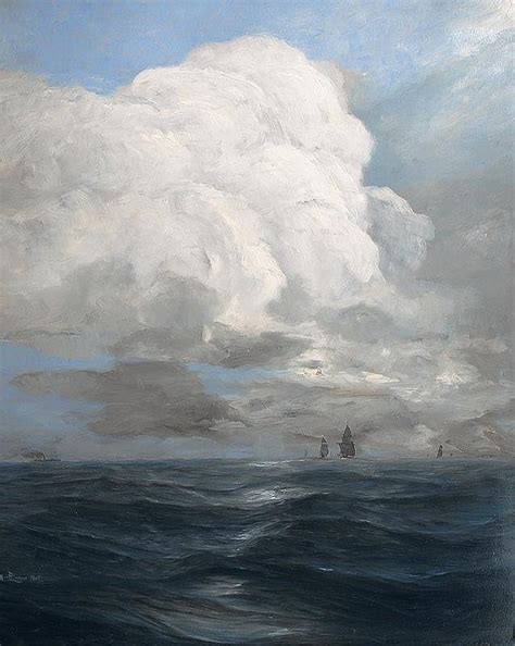 Picture This Hans Petersen German 1850 1914 On Open Sea