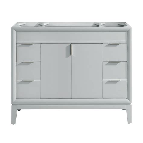 Incredible bathroom home depot mirrors lowes within 2689. Avanity Emma 42 inch Vanity Only in Dove Gray | The Home ...