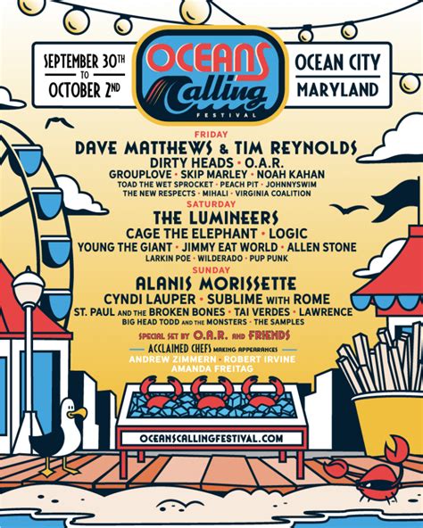 Oceans Calling Announces Inaugural Lineup With Dave Matthews And Tim
