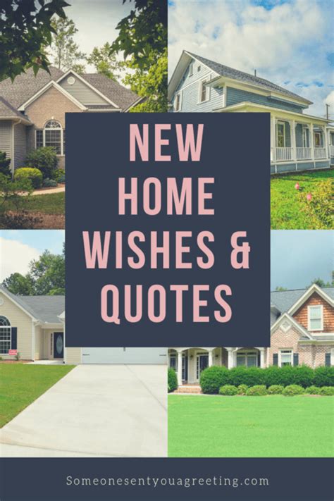 New Home Wishes And Quotes Congratulations On Your New Home Someone