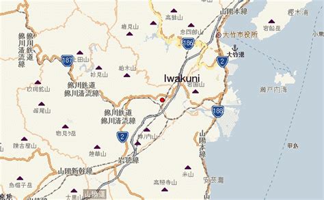 Iwakuni Map Cycling Routes And Bike Maps In And Around Iwakuni