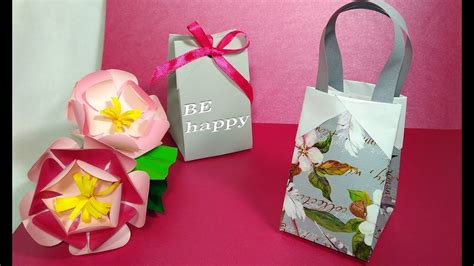 Beautiful Origami T Bag From Wrapping Paper Any Size T