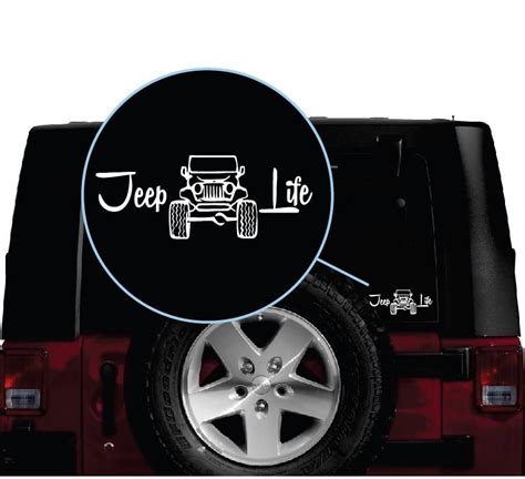 Jeep Life A2 Jeep Wrangler Decals Made In Usa