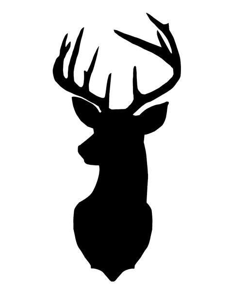 Buck Silhouette Outline At Getdrawings Free Download