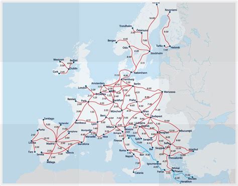 Eurorail Map 5 Days Travel In 2 Months Between 4 Countries Belgium