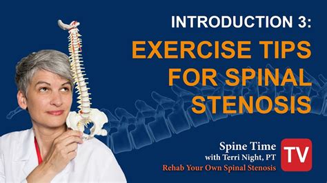 Intro 3 Exercise Tips For Spinal Stenosis Youtube