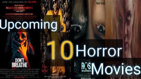 Upcoming Top 10 New Horror Movies2021and2022updatehorror Horror