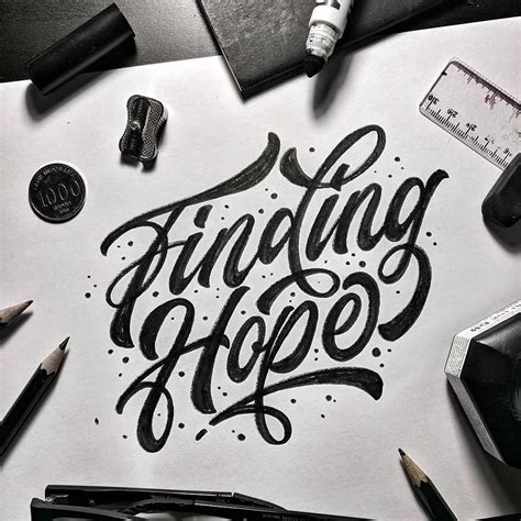 Hand Lettering Inspiration Lettering Daily Hand Lettering Tutorial