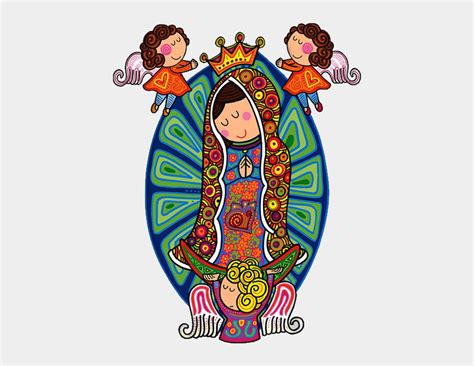 Virgen De Guadalupe Guadalupe Virgin Mary Cartoon Cliparts