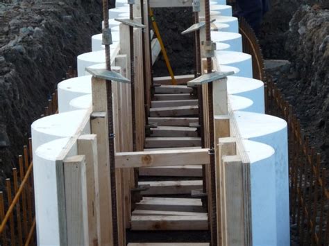 Re Useable Guide Wall Formwork Piling Products Cordek