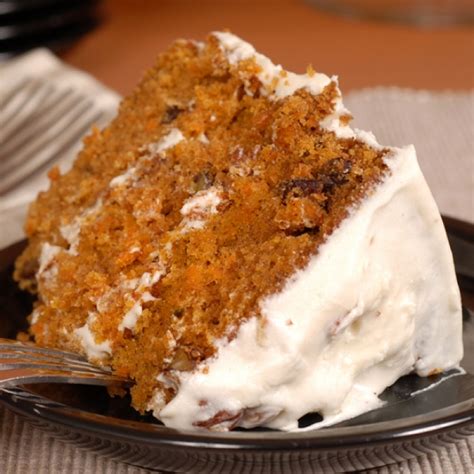 It's covered in cream cheese frosting for a perfect, classic cake! Moist Carrot Cake Recipe