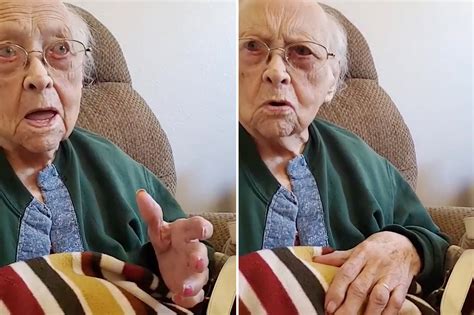 Great Great Grandmother 110 Shocked When Told Her Age On Birthday