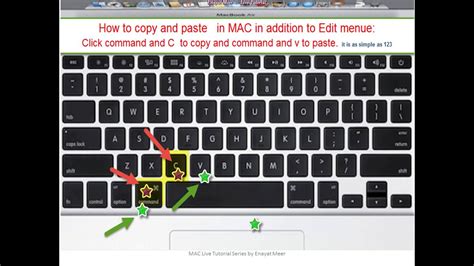 mac copy and paste function by enayat meer youtube