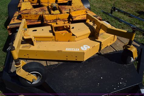 excel hustler mower deck in wichita ks item as9639 sold purple wave