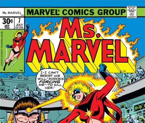 Ms Marvel 1977 7 Comic Issues Marvel