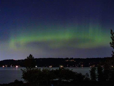 Photos Northern Lights Make Rare Appearance In Seattle Komo