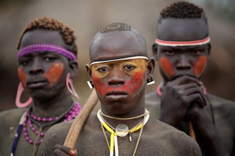 Mursi Warriors Ethiopia Dietmar Temps Photography