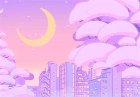 Pastel Purple Aesthetic Wallpaper Desktop Anime All Interview