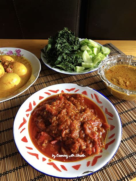 Sambal Lado Merah Memasak Makanan Resep Masakan