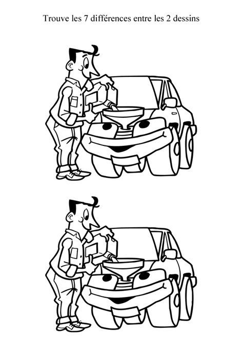 Si tu ne trouves pas les 7 erreurs à temps, tu seras obligé de recommencer le niveau. Jeu des 7 erreurs : la voiture - Turbulus, jeux pour enfants