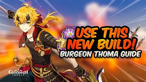 Burgeon Thoma Is Great Best Thoma Build And Guide All Artifacts