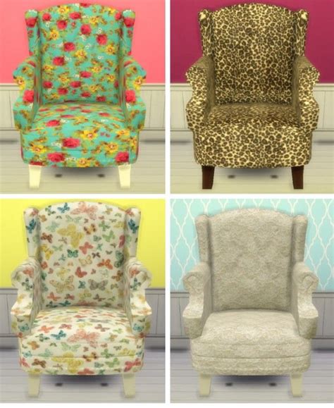Sunshine And Roses Custom Content Executive Chair Recolors • Sims 4