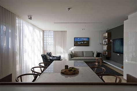 Small Apartment In Sydney Chic Contemporary Decor Of Minosa Design