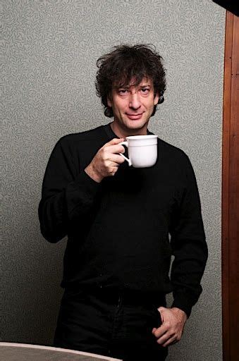 Neil Gaiman Drinks Tea Drinking Tea People Real Men Drink