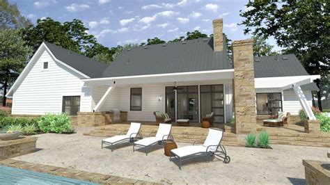 Plan 16900wg Modern Farmhouse With Split Bedroom Layout And Outdoor