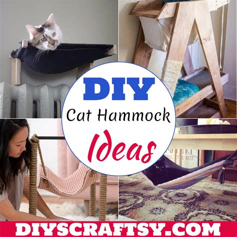 15 Brilliant Diy Cat Hammock Ideas Diyscraftsy