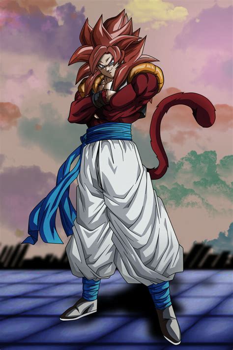 Broly film, rumors of gogeta going up against the legendary super saiyan has gotten fans even more excited. Dragon Ball GT Poster Vegeta Goku Fusion Gogeta SSJ4 12in ...