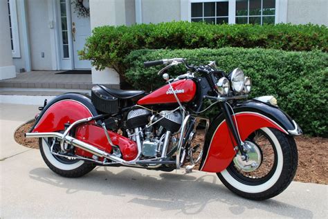1948 Indian Chief Indian Motorbike Vintage Indian Motorcycles